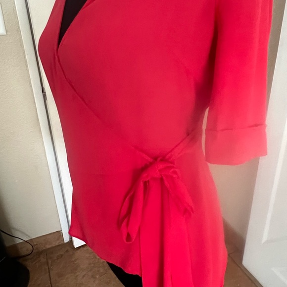 BCBG WRAP SHIRT XS - Picture 2 of 8